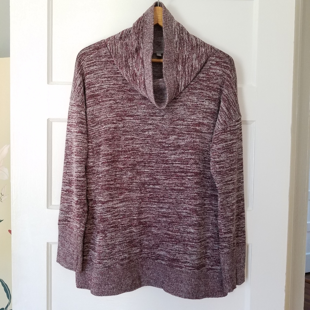 Talbots Sweater Pullover Cowl Neck Long Sleeve M